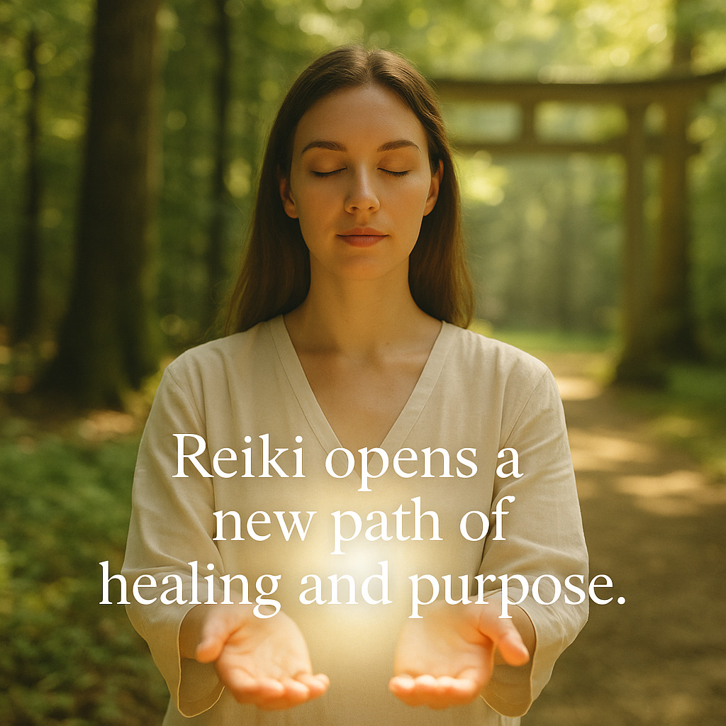 Reiki opens a new path of healing and purpose.