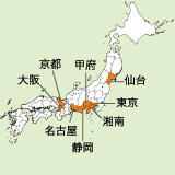 alt="レイキヒーリング講座開催エリア 東京湘南仙台名古屋"