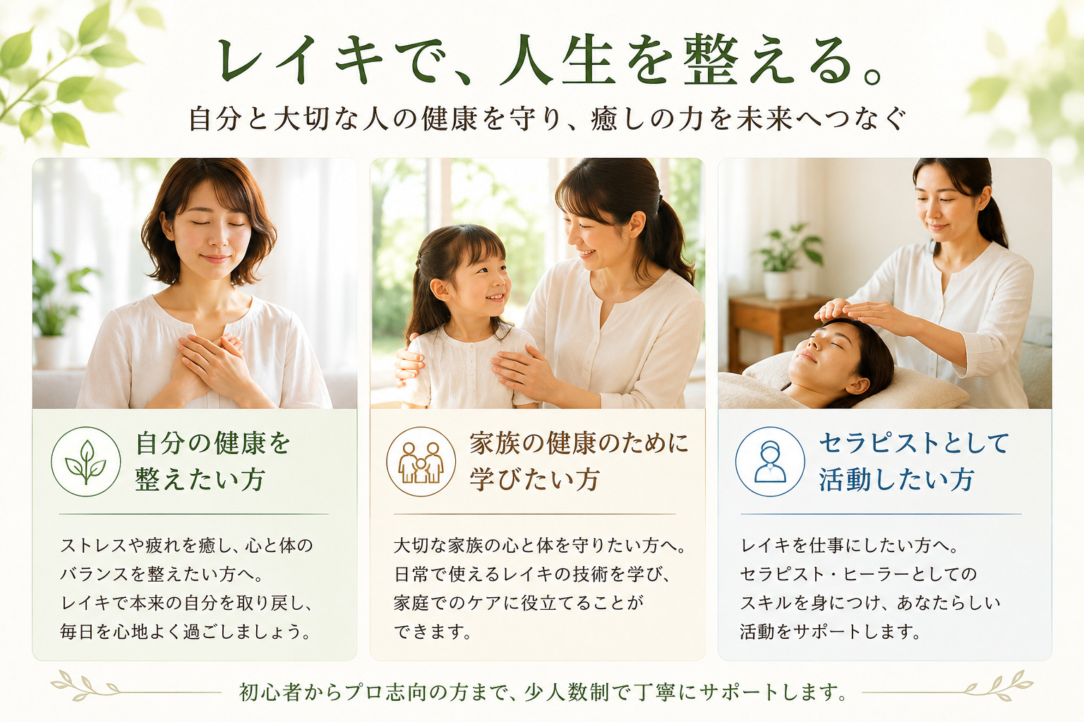 レイキで人生を整える