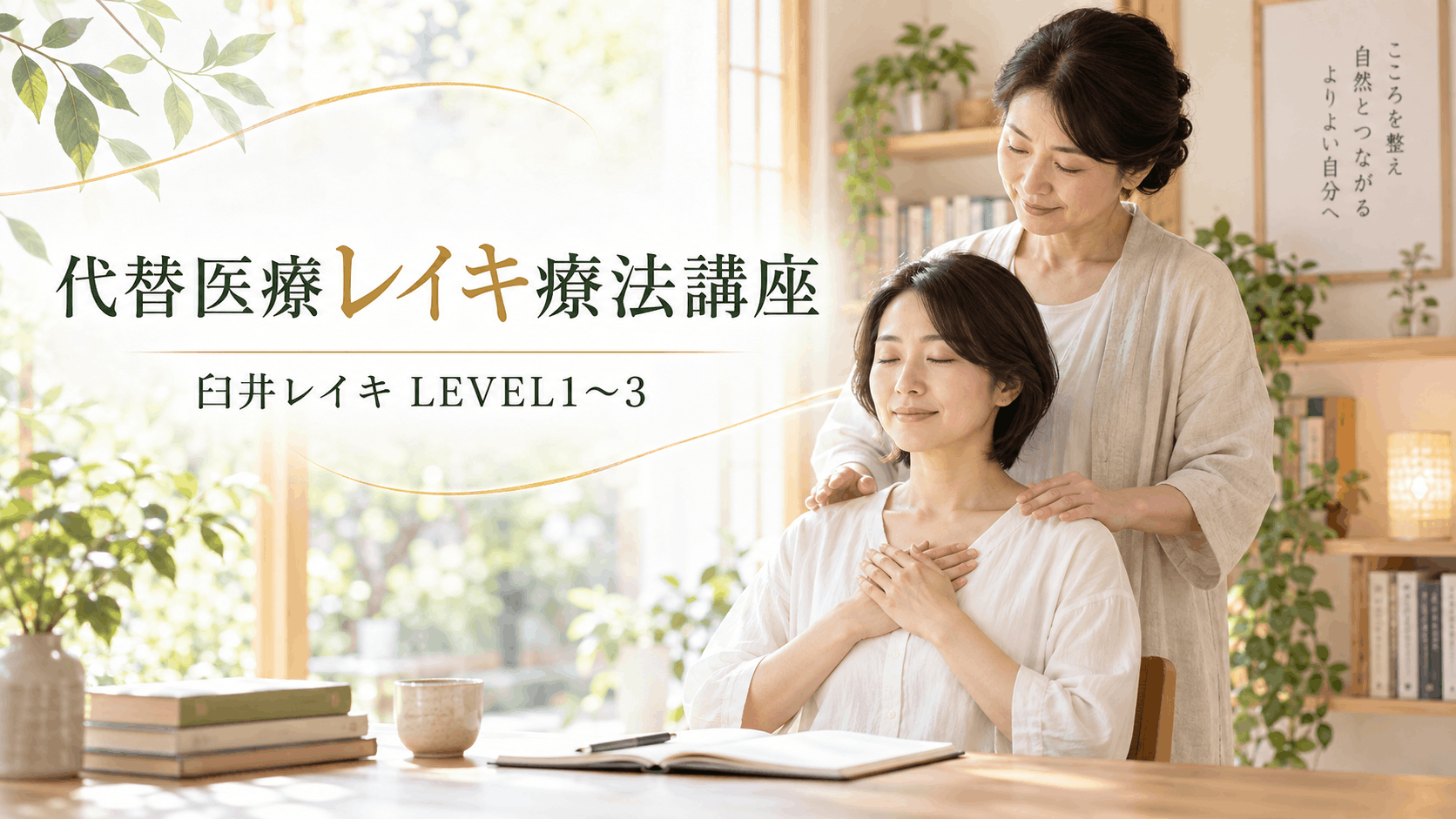 代替医療レイキ療法講座